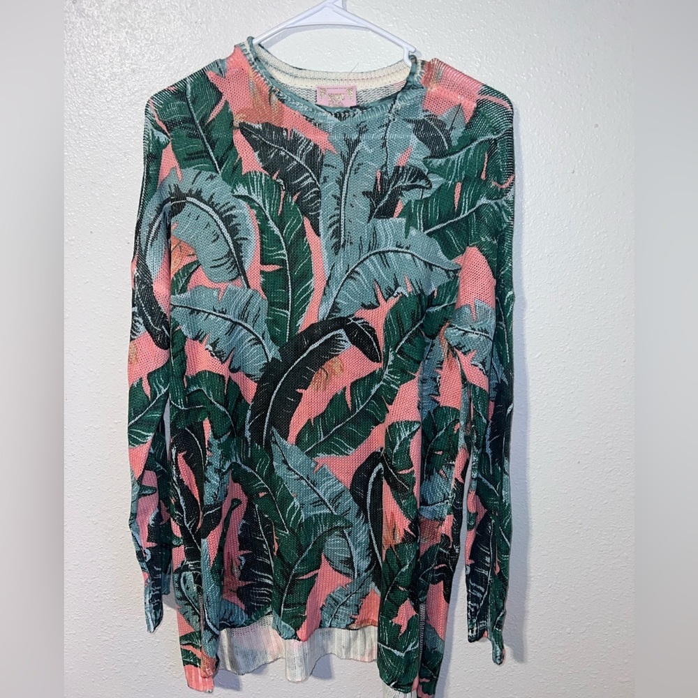 Mumu Bonfire Sweater in Beverly Barbie - Picture 4 of 5